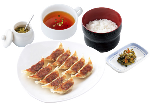 ぎょうざ 10個定食（ごはん）