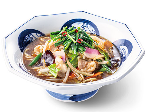 牛もつちゃんぽん 醤油