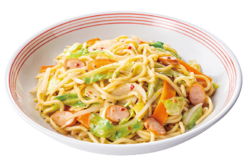 モグベジパスタ（ペペロンチーノ）