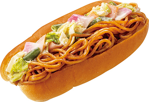 焼きそばコッペ