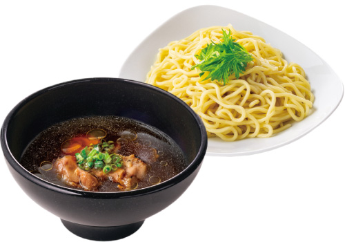 和風醤油つけ麺炭火鴨肉入り