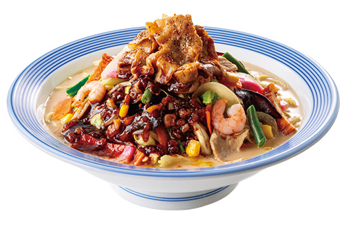 野菜たっぷりちゃんぽん背徳MAX