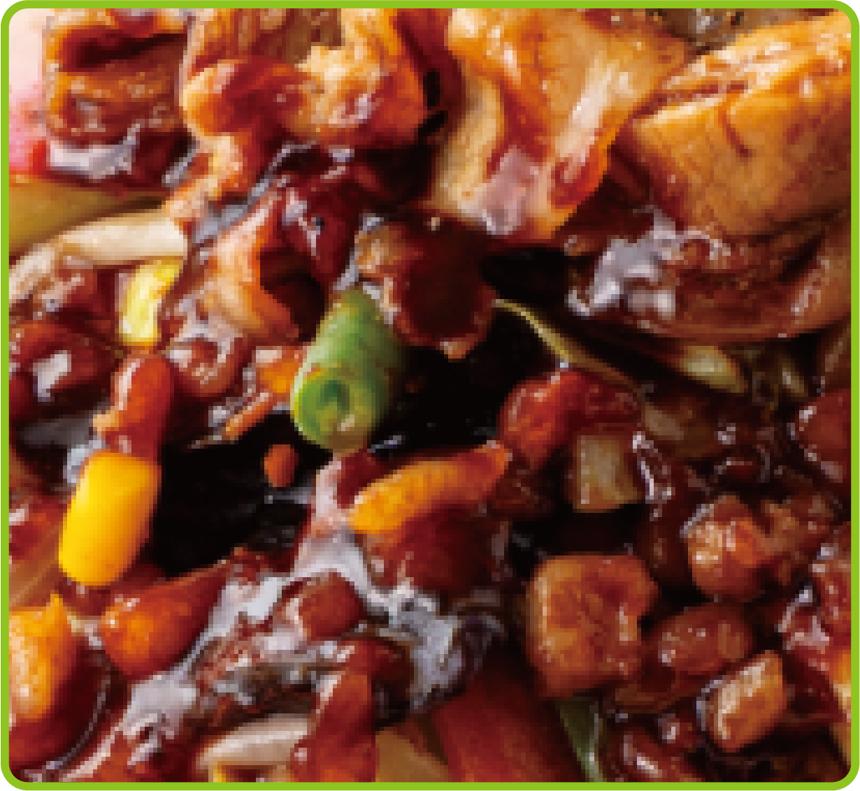 背脂にんにく醤油×豚しゃぶ